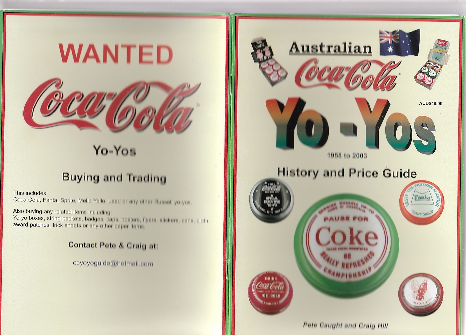 coca cola yo yo history