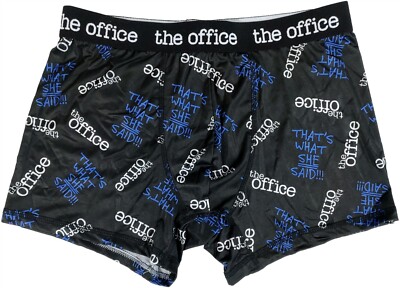 Mens Medium 32-34 The Office Boxer Briefs Thats What She Said Underwear Gift