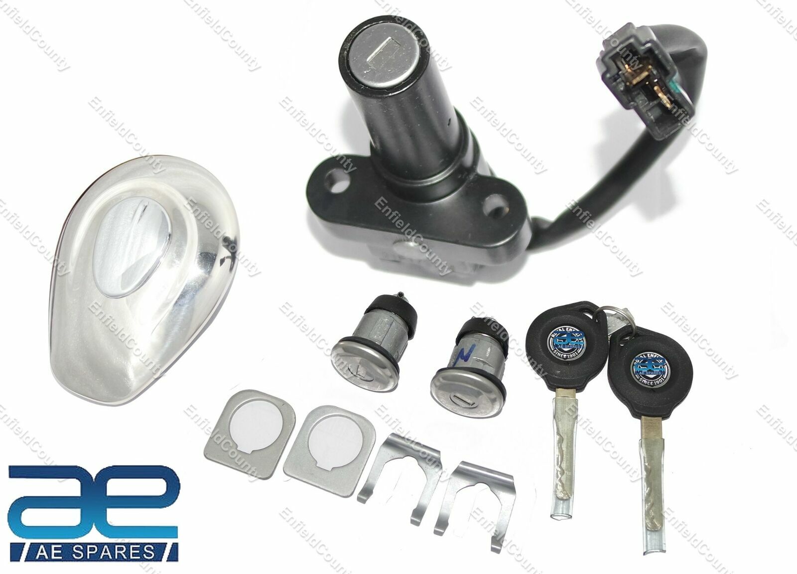 Complete Lock Kit For Royal Enfield New Classic Reborn 350cc RAP00007/C