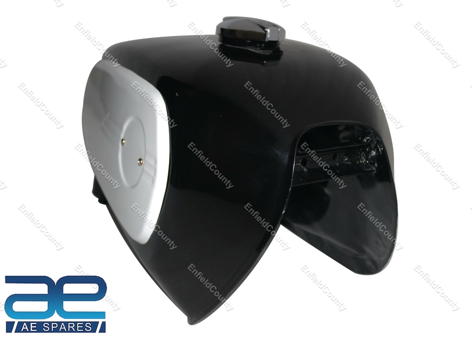 Petrol Fuel Tank With Side Plates Black & White Paint For BMW R75 5 Toaster 
