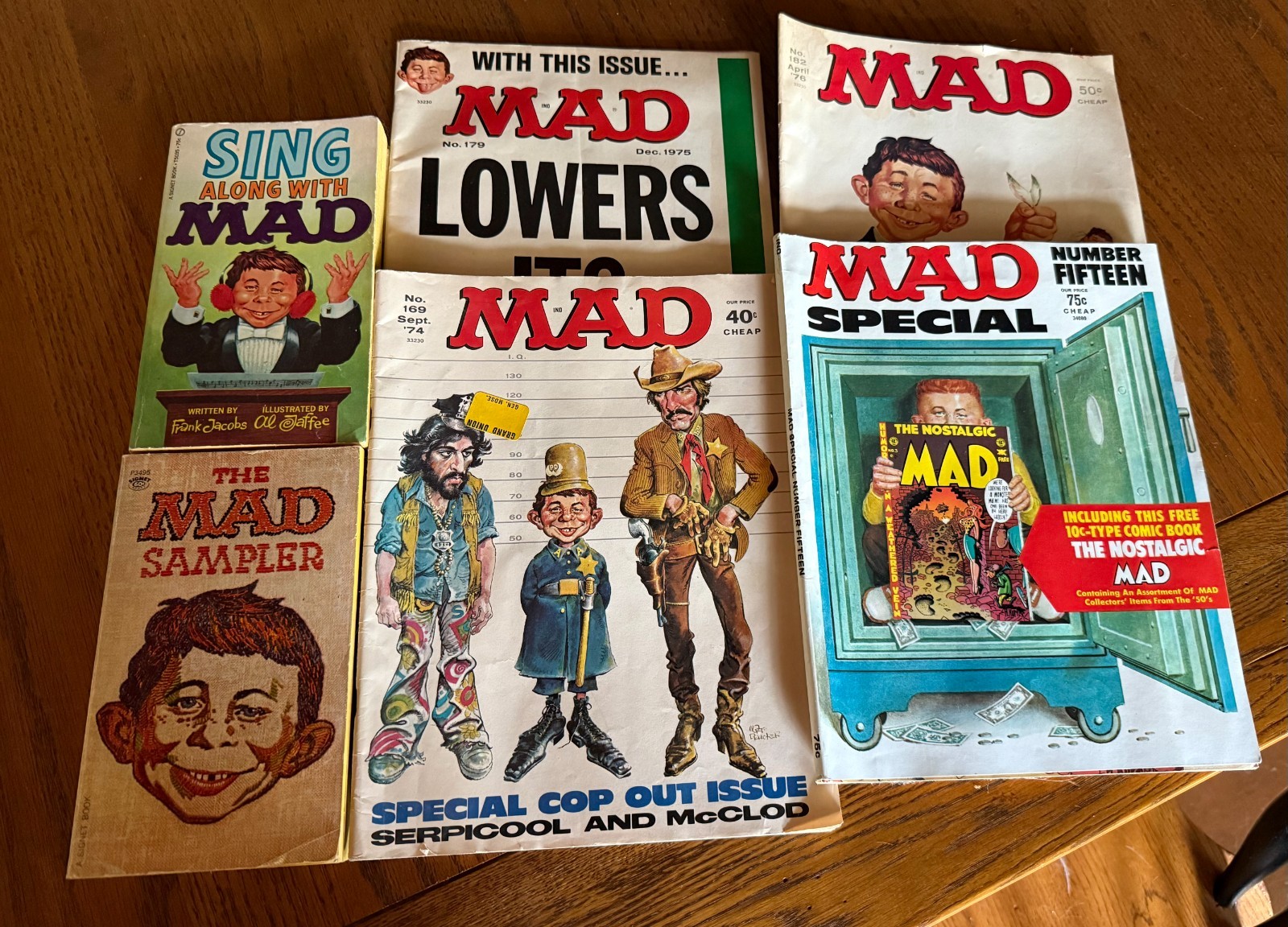 Vintage 70's Mad Magazine Lot Of 4, 2 Paperbacks | eBay