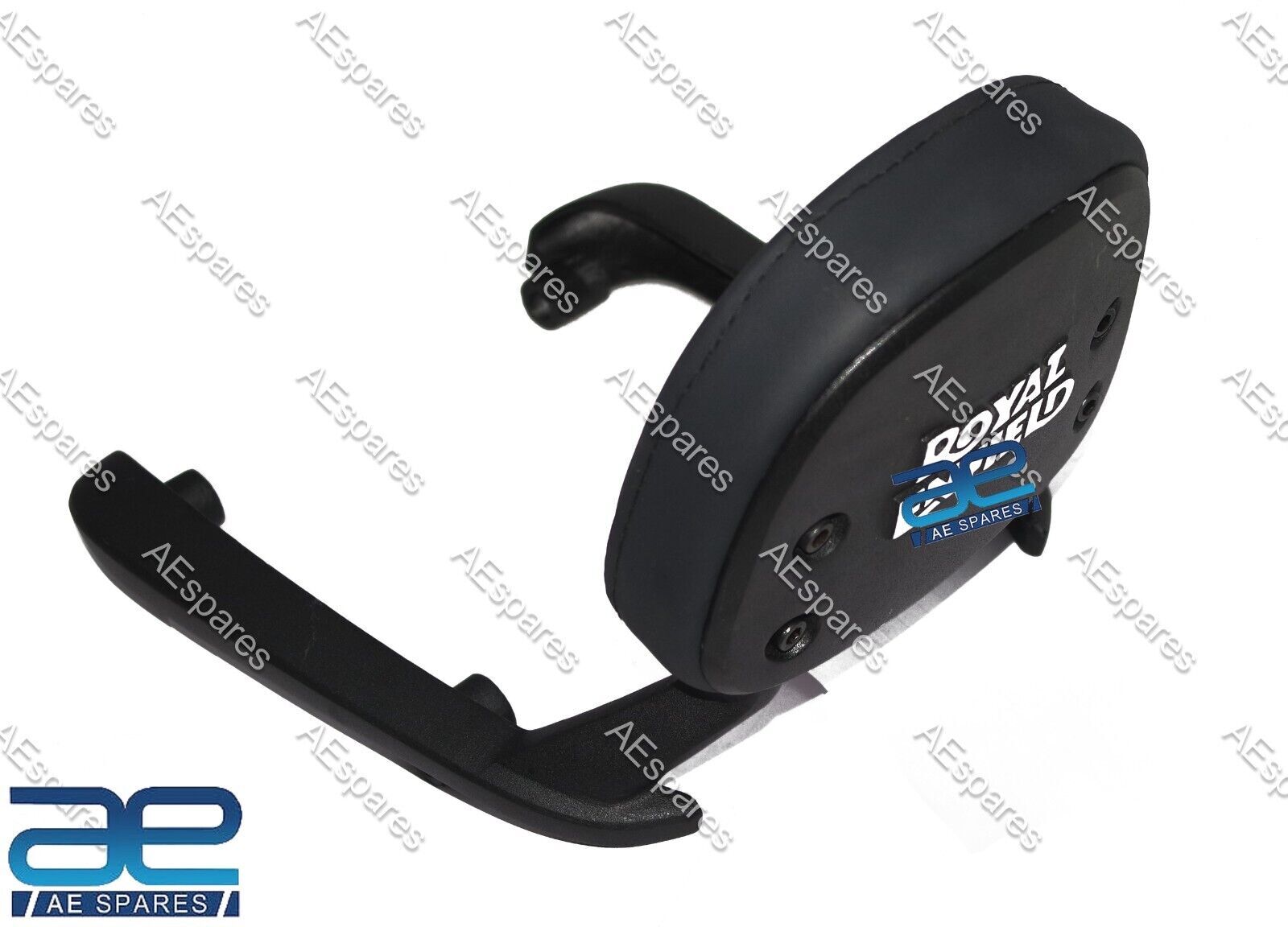 For Royal Enfield Meteor 350cc Passenger Back Rest With Back Rest Pad Black