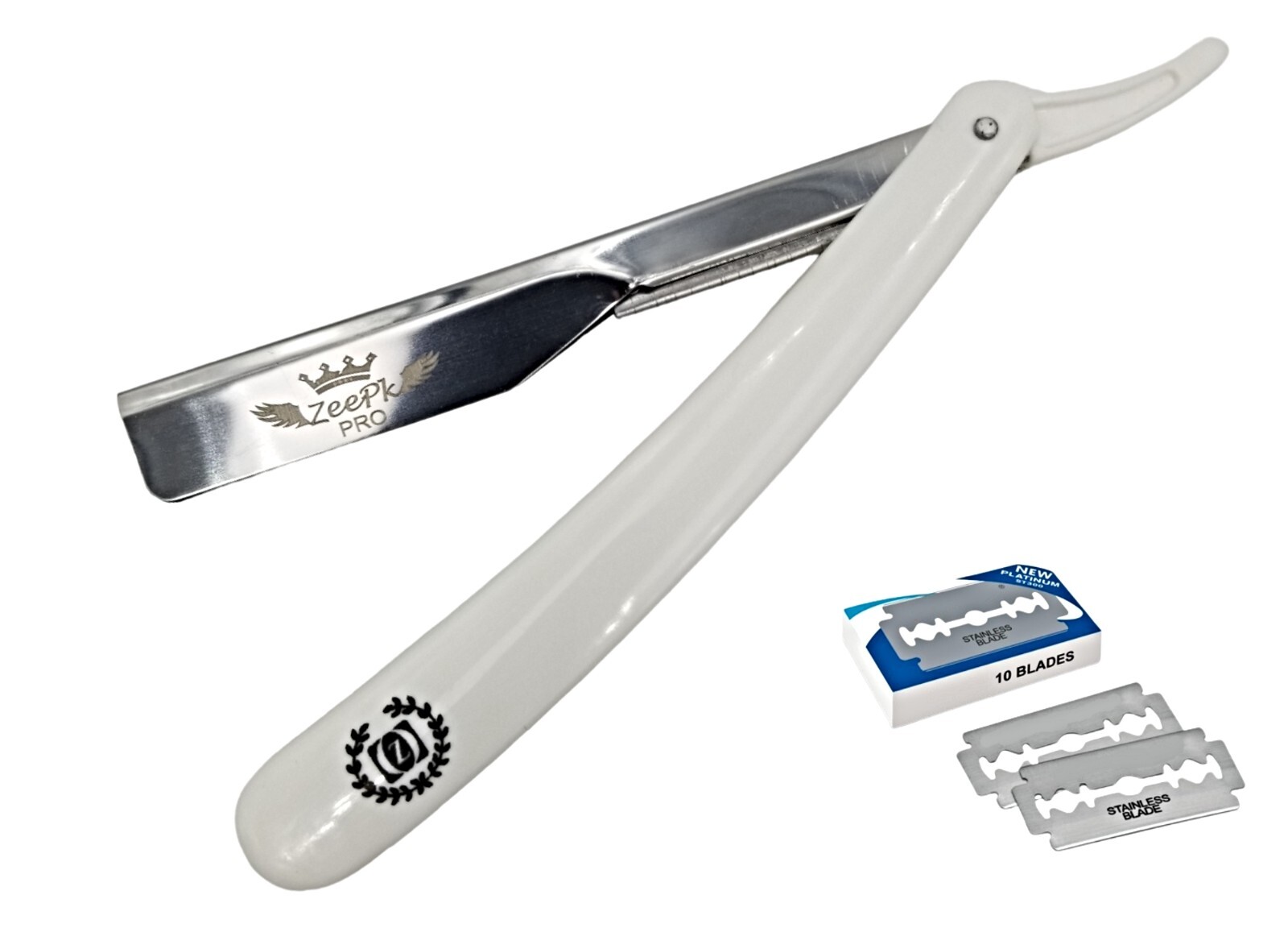 Men Shave Razor Kit Classic Maquina de Afeitar para Hombre Shaver with 10 Blades