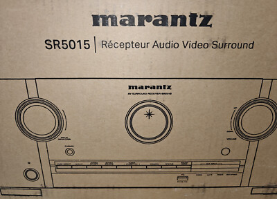 Marantz SR5015  8K Ultra HD AV Receiver 7.2 Channel - Black