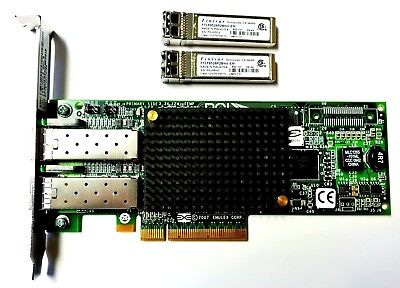 HP AJ763A AJ763-63002 489193-001 8GB DP 82E FIBRE CHANNEL ADAPTER LPE12002