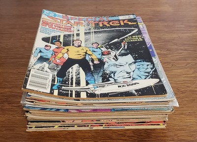 (24) Vintage DC Comics Star Trek Comic Books Anniversary Special 22 33 54 32 48
