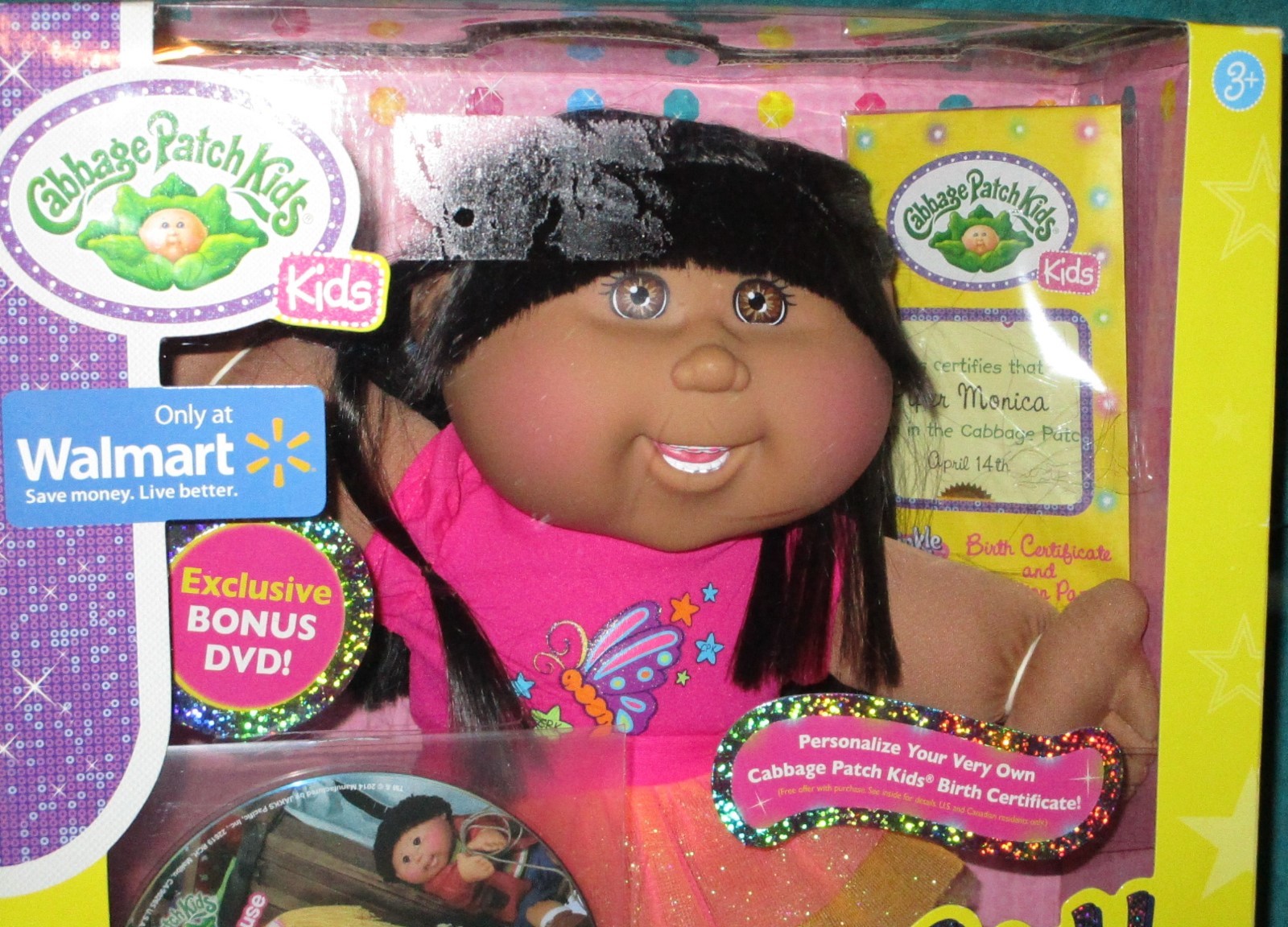 CPK Light Up Twinkle Toes Skechers Dark Hair Brown Eyes Braces Piper Monica