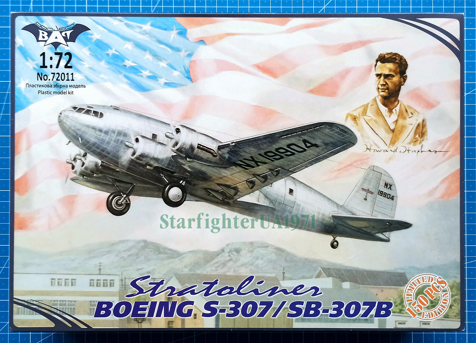 【国内配送】 S-307/SB-307B Boeing 1/72 Stratoliner 1 72011) Project (Bat 旅客機