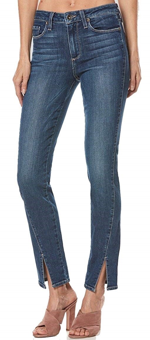 Paige 144080 Women's Jeans  Julia Straight Mai Blue Pants Sz 28