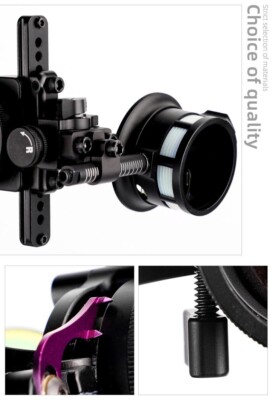 High Performance Bow Sight With Multi Directional Adjustments Improved Accuracy