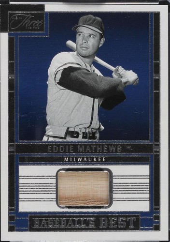 2024 Panini Three and Two - Eddie Mathews #BBM-EM