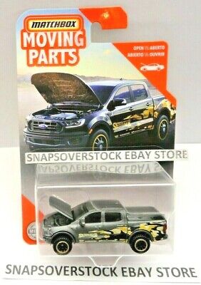 2020 MATCHBOX MOVING PARTS GRAY 2019 FORD RANGER ''SKYJACKER'' SEE CARD CONDITION