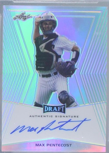 2014 Leaf Metal Draft - Max Pentecost #BA-MP1
