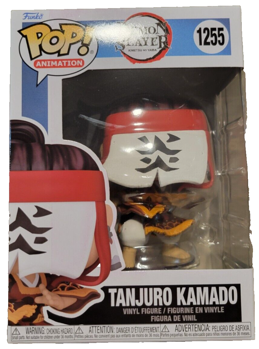 コミック・アニメ Funko Pop! Tanjuro Kamado 1255 Funko Pop! Demon Slayer - Tanjuro Kamado #1255