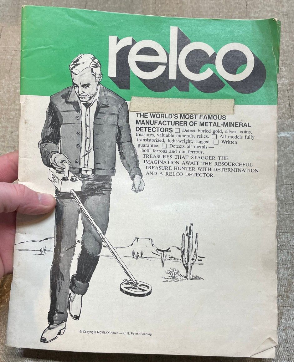 Relco Metal Detector Catalog 1970 The Frontiersman Relco Metal Detector Catalog 1970 The Frontiersman