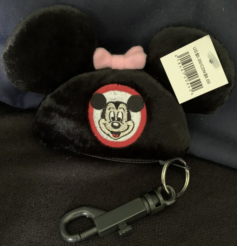 Minnie Mouse coin purse with clip - NEW