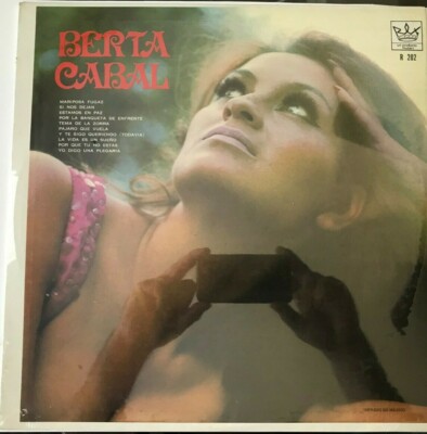 BERTA CABAL -CON EL MARIACHI REX DE RIGOBERTO ALFARO- MEXICAN LP STILL SEALED