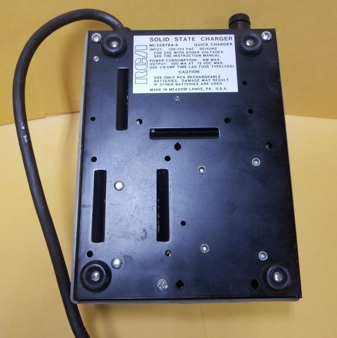 RCA TACTEC Quick Charger MI-559764-A