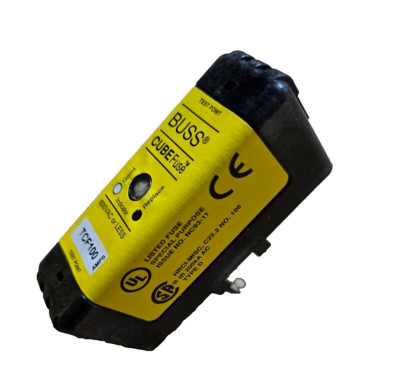 Cooper Bussmann TCF100 Time Delay Low Peak Cube Fuse 600VAC/300VDC, 100 Amp NEW