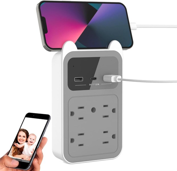 Spy Camera Charger| Hidden Camera Charger | Nanny Cam | 2K HD Wall Outlet