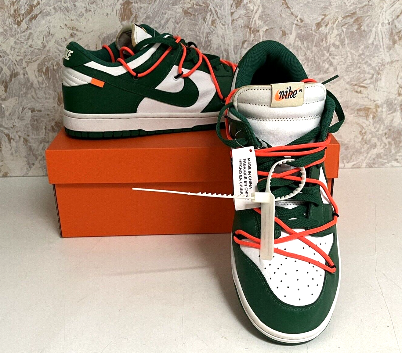 スニーカー US 8-10.5 OFF-WHITE x NIKE SB Dunk Low Pine Green FW 19 2019 $_12.JPG?set_id=880000500F
