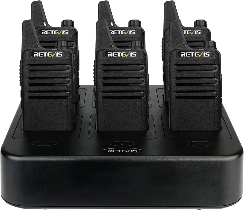 Rechargeable Hands Free 2 Way Radios Two-way Radio(6 Pack) W