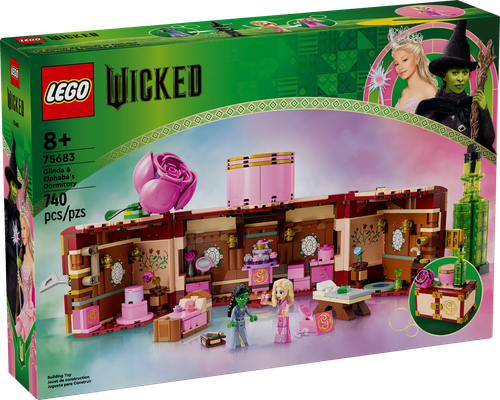 Конструктор LEGO Wicked Глинда и Эльфаба в общежитии 75683