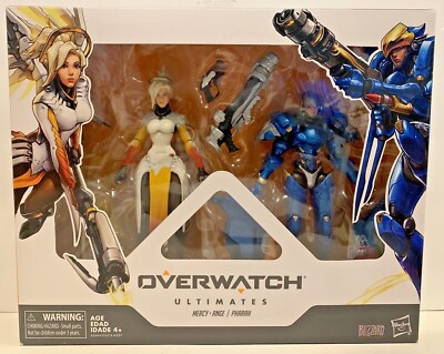 Overwatch Ultimates Mercy - Ange / Pharah Action Figures Hasbro New Sealed MIB