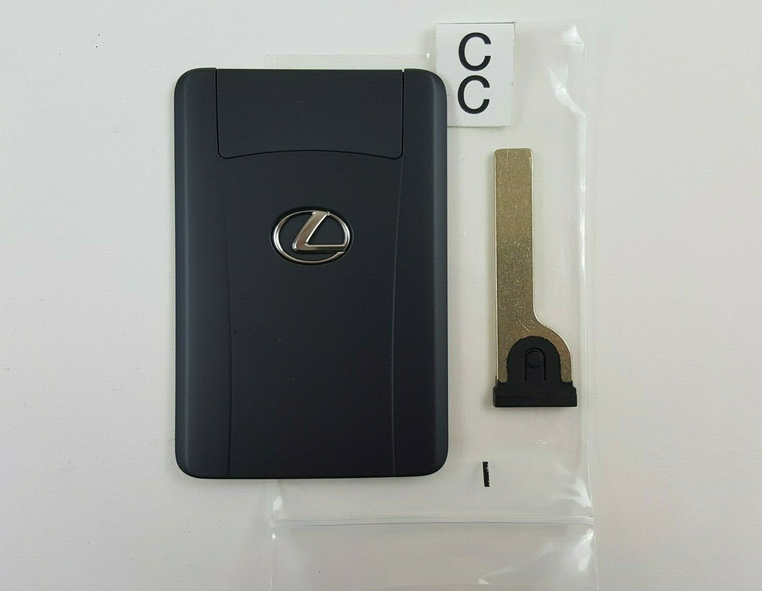 Lexus LC500 スペアキー ORIGINAL LEXUS LC500 18-25 OEM SMART CARD KEY LESS ENTRY