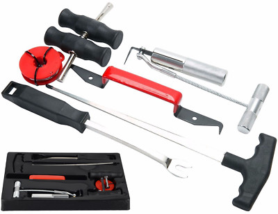 7pc Professional Windshield Removal Automotive Wind Glass Remover Tool Kit