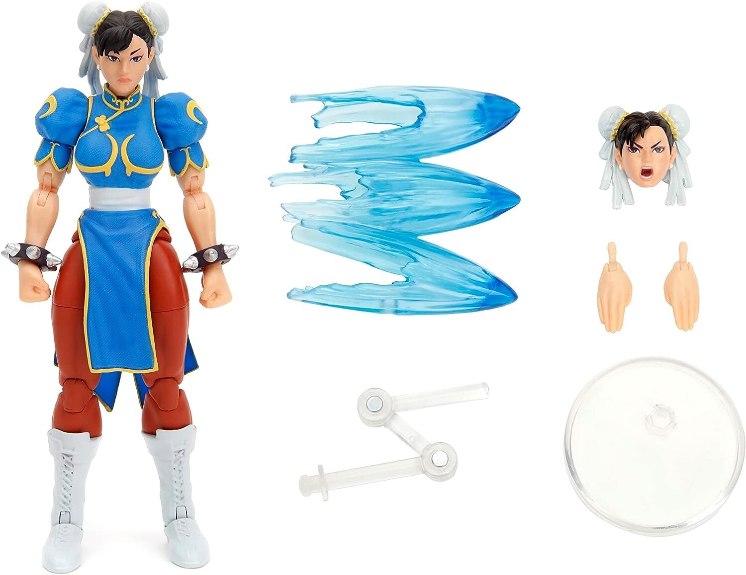 jada toys ストリートファイター　3点セット Jada Toys - Ultra Street Fighter II - Chun-Li Long Action