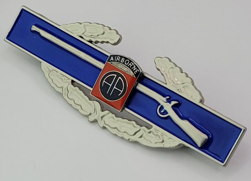 Combat Infantry Badge 82nd Airborne Military Insignia US Army CIB Custom Pin