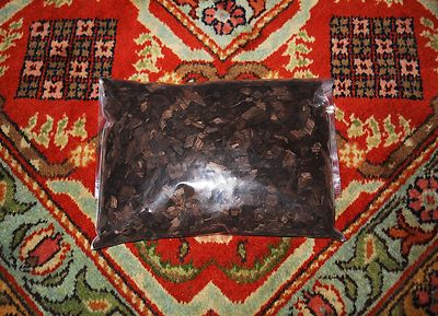OAK CHIPS 1 LB DARK TOAST AMERICAN OAK for FLAVORING WINE BOURBON WHISKEY SHINE