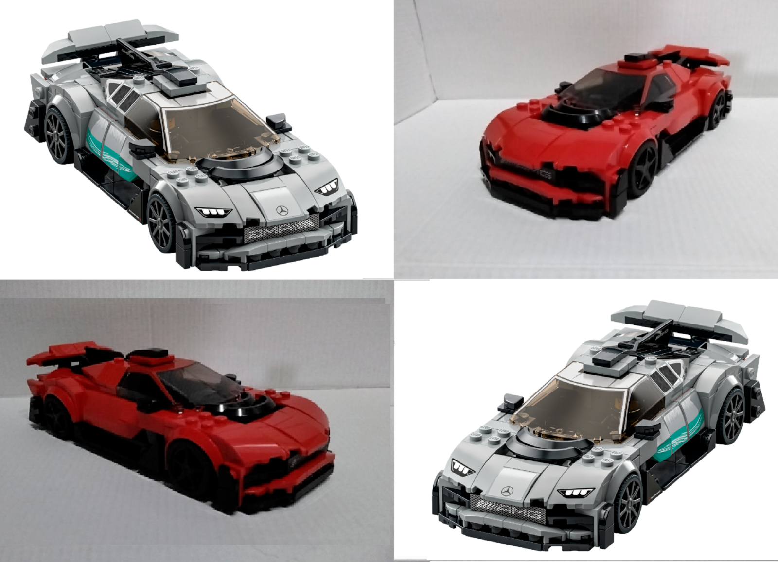 LEGO 76909 Speed Champions Mercedes AMG Project One Custom Red Mercedes AMG eBay