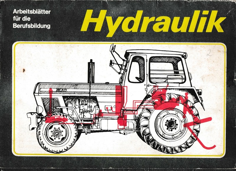 ArbeitsbläTter Berufsausbildung Hydraulik 9 Arbeitsbl. 12 Anlagebl. 1983 //2 (B)