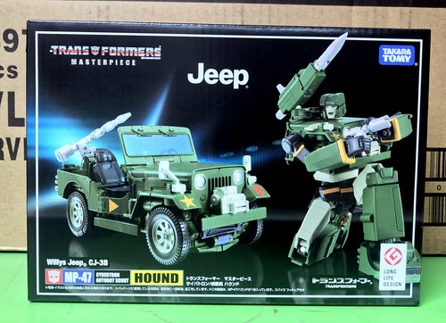 未開封　トランスフォーマー　マスターピース MP-47 ジープ　Jeep Jeep Wrangler Hound Transformers Masterpiece Series MP47 G1