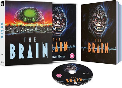 The Brain (BLU-RAY) Limited Edition Slipcase! Booklet! ZONE B! 101 FILMS