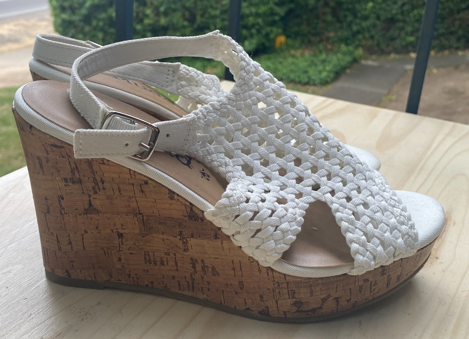 靴 milkyCLEAR TUBE CORK SANDAL CLEAR TUBE CORK SANDAL
