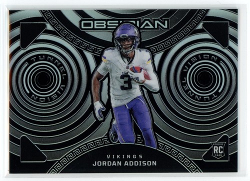 PANINI OBSIDIAN ハーランド colorblast PSA10 2023 Panini Obsidian Black Color Blast #7 Jordan Addison PSA
