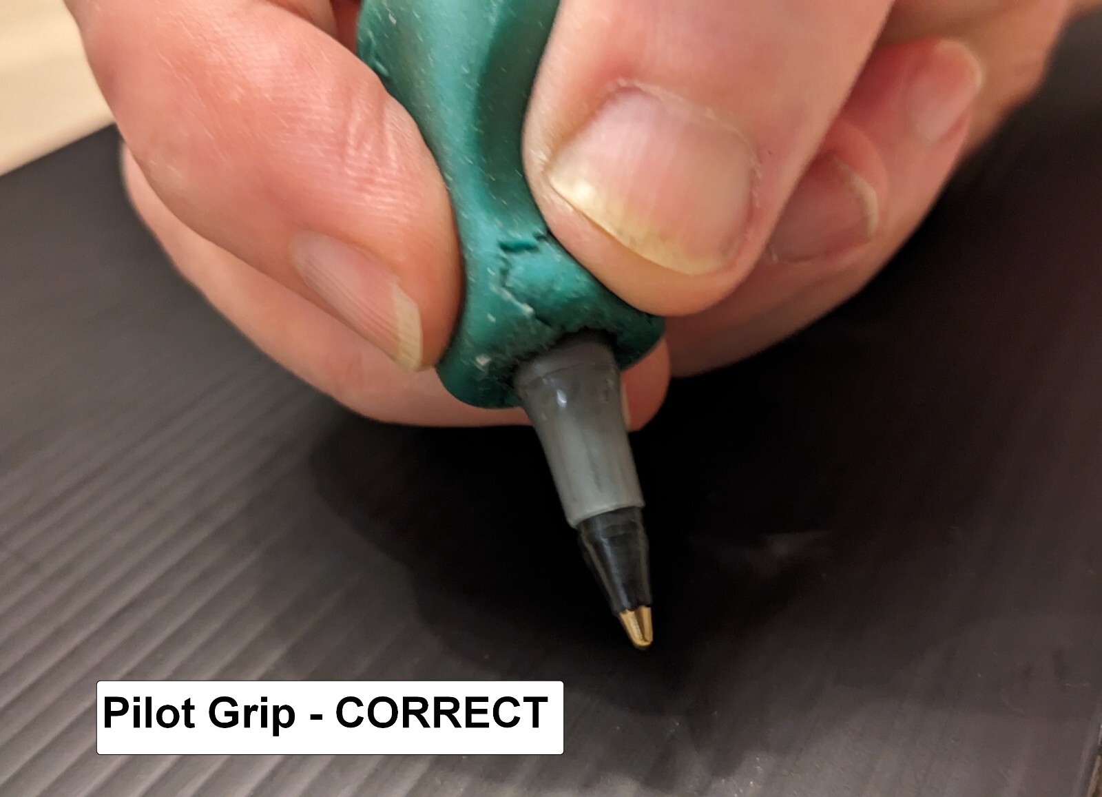 Peterson Pencil Grips for Kids Handwriting Writing Aid Gripper - 3 pcs Soft