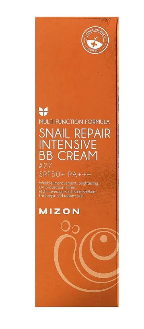 [ Mizon ] Snail Repair Intensive BB Cream #27 SPF 50+ PA+++ 50ml US Seller