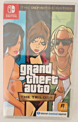 Grand Theft Auto: The Trilogy   The Definitive Edition Switch New Game Special