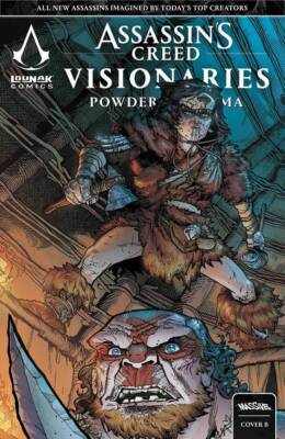 ASSASSINS CREED VISIONARIES POWDER DECIMA #1 CVR B (MR) MASSIVE AUDIO INC