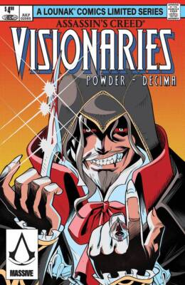 ASSASSINS CREED VISIONARIES POWDER DECIMA #1 CVR D HOMAGE (M MASSIVE AUDIO INC