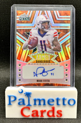 2024 Leaf Metal Armed & Dangerous AD-NF1 Noah Fifita Autograph 1/9