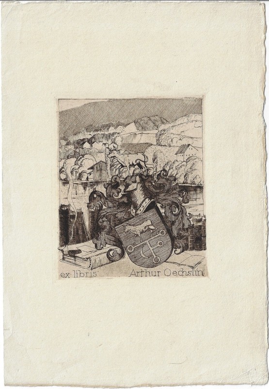Arnold Oechslin: Exlibris FÃ¼R Arthur Oechslin