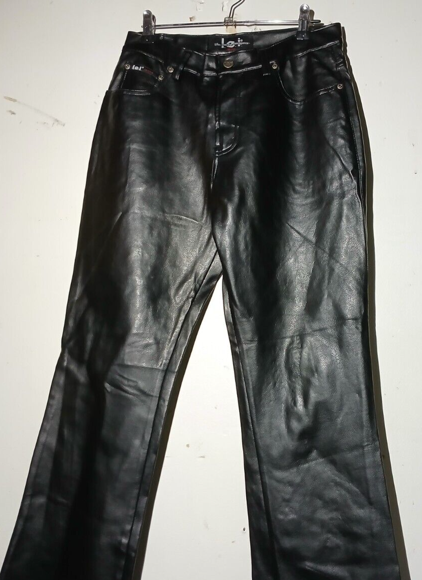 Vintage LEI Leather Pants 90s Y2K USA Cute Jeans NWOT NEW