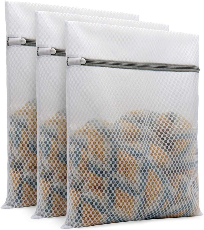 Heatunk Premium Delicates Mesh Laundry Bags - Reusable Wash Bags for Gentle Wash