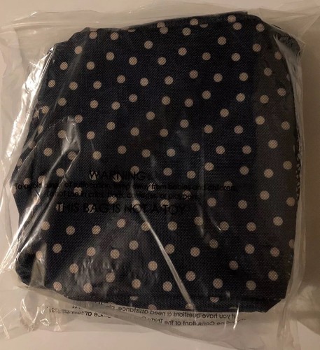 Thirty One Littles Carry All Caddy Navy Dancing Dot NIB Free Shipping