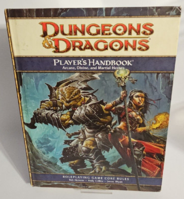 Dungeons & Dragons  Player's Handbook 4e RPG WOTC
